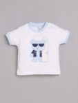 100% Pure Cotton T-shirt and Shorts Set for Baby Boys