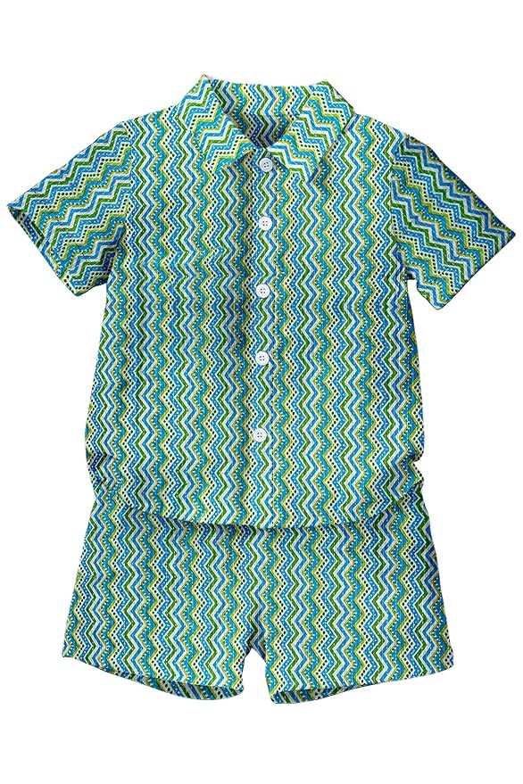 Boys Cotton Printed Co-ord Set|Boys Co-ord Set|Boy's Clothing Set
