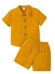 Boy Cotton Blend Co-ord Set – Comfortable & Fashionable