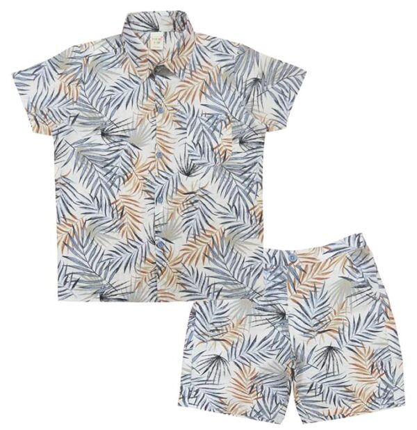 Boys Shirts & Shorts Set, Co-Ord Set
