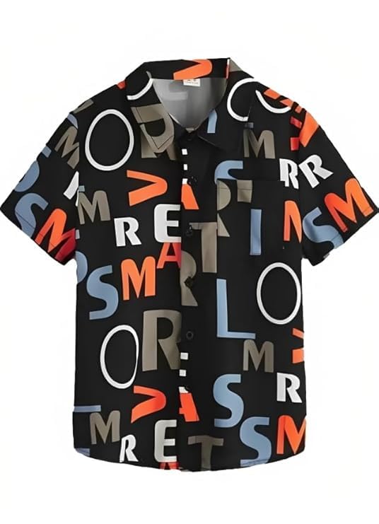 Cotton Co-Ord Set for Boys - Soft Short Sleeve Shirt & Shorts Combo