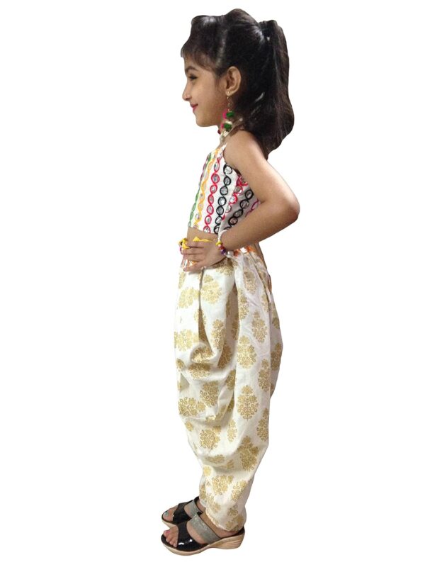 Girl's Pure Cotton Indo-Western Dhoti Dress,Dhoti salwar,ethnic Dress.Dhoti Dress..