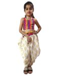 Girl's Pure Cotton Indo-Western Dhoti Dress,Dhoti salwar,ethnic Dress.Dhoti Dress..