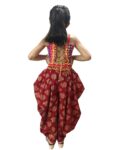 Girl's Pure Cotton Indo-Western Dhoti Dress,Dhoti salwar,ethnic Dress.Dhoti Dress..