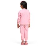 Kids Winter Wear Strip Tracksuit Jacket with Pants Clothing Set for Boys & Girls
