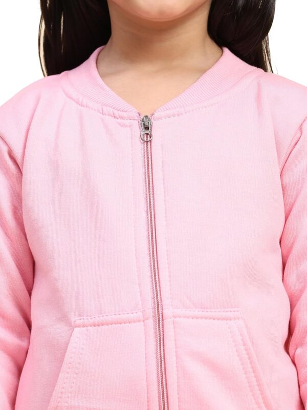 Kids Winter Wear Strip Tracksuit Jacket with Pants Clothing Set for Boys & Girls