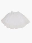 Kid's baby girl's designer Printed cotton Blend crop top and naylon soft net knee lenth skirt clothing set