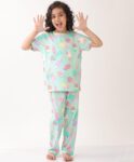Pyjama Set for Girls| Material: 100% Pure Cotton | Fabric: Skin-Friendly, ensuring a Soft Touch on Delicate Skin| Fit: Regular |Age Range: Suitable for Girls Aged 0-14...
