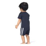Baby Boys & Baby girls Cotton Printed Round Neck Half Sleeve T-shirt & Short Sets
