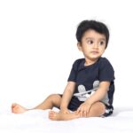 Baby Boys & Baby girls Cotton Printed Round Neck Half Sleeve T-shirt & Short Sets