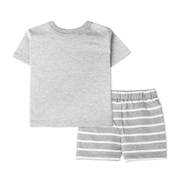 Baby Boys & Baby girls Cotton Printed Round Neck Half Sleeve T-shirt & Short Latest Summer Clothing Sets