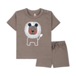 Baby Boys & Baby girls Cotton Printed Round Neck Half Sleeve T-shirt & Short Latest Summer Clothing Sets