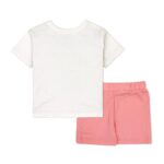 Baby Boys & Baby girls Cotton Printed Round Neck Half Sleeve T-shirt & Short Sets