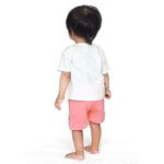 Baby Boys & Baby girls Cotton Printed Round Neck Half Sleeve T-shirt & Short Sets