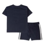 Baby Boys & Baby girls Cotton Printed Round Neck Half Sleeve T-shirt & Short Sets