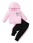 Baby Girls Festive Sweatshirt Track Pants