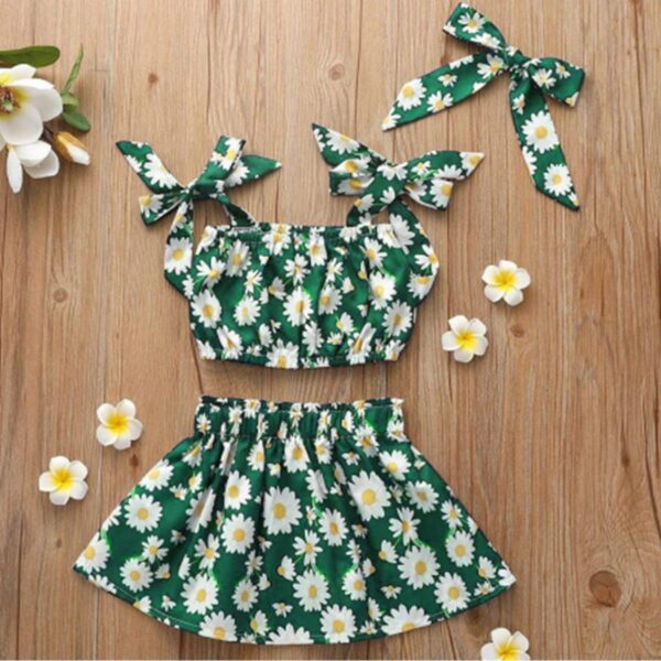 BabyGirl's Dresses_Frocks & Top Sleeveless and Shorts Combo Pack of Two for Kids.. (6 Month to 6 Year)