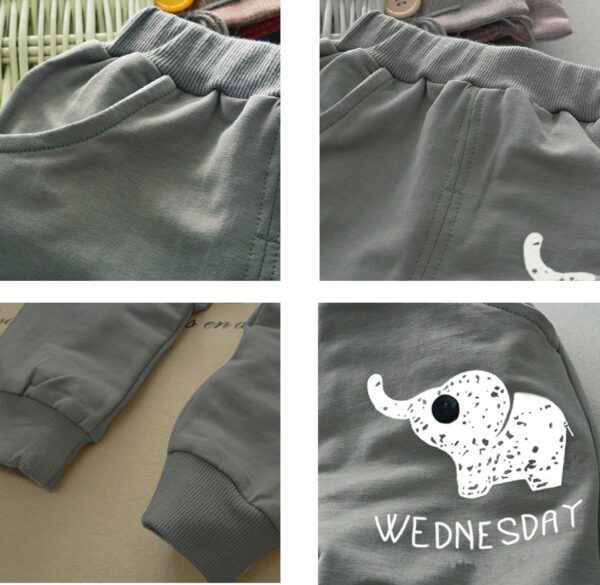 Be Bold Inside & Elegant Outside Baby's Cotton Tshirt Pant Set