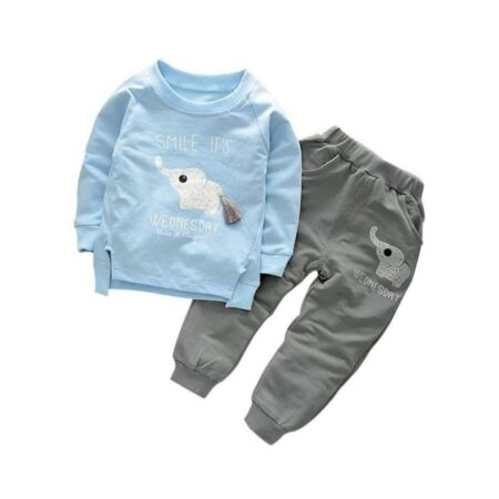 Be Bold Inside & Elegant Outside Baby's Cotton Tshirt Pant Set