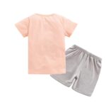 Be Bold Inside & Elegant Outside Unisex-Child Cotton T-Shirt And Shorts Clothing Set