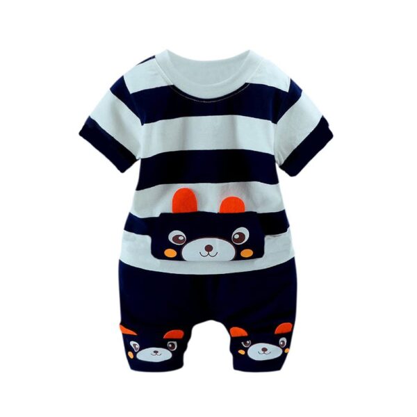 Be Bold Inside & Elegant Outside Unisex-Child Cotton T-Shirt And Shorts Clothing Set