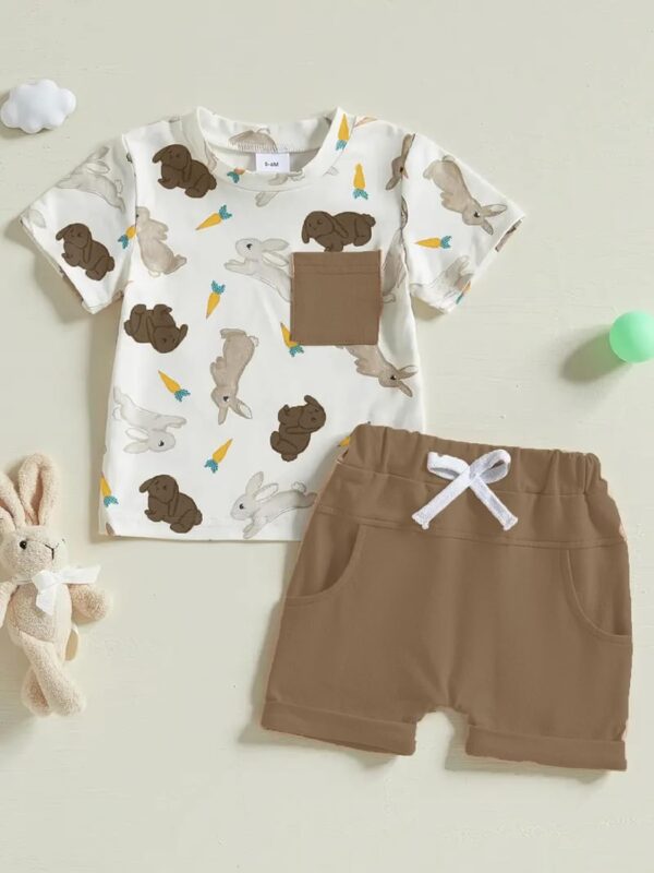 Boy clothing set || cotton clothing set for boy || T shirt And Shorts Set