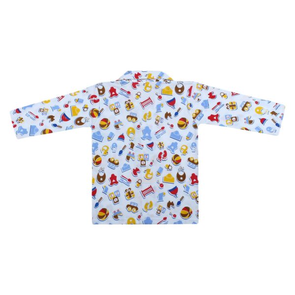 Boy's & Girl's Cotton Printed Night Suit Set Pack of 1