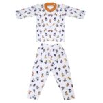 Boy's & Girl's Cotton Printed Night Suit Set Pack of 1