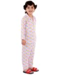 Boy's & Girl's Cotton Printed Night Suit Set Pack of 1