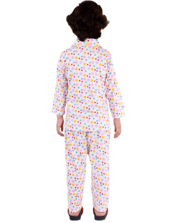Boy's & Girl's Cotton Printed Night Suit Set Pack of 1