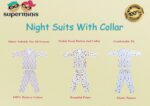 Boy's & Girl's Cotton Printed Night Suit Set Pack of 1