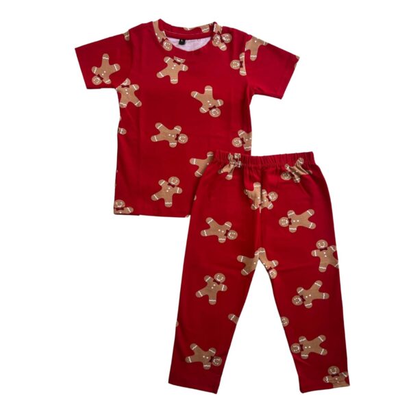 Boys & Girls | Unisex Cotton Short Sleeve Top and Pyjama Combo Set | Nightwear/Sleepsuit/Sleepwear/Loungewear Night Suit for Boys and Girls (1-5 Years)