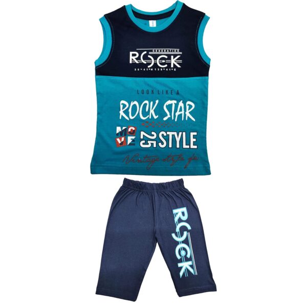 BOYS SLEEVELESS CUT & SEW SET DRESS
