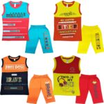 BOYS SLEEVELESS CUT & SEW SET DRESS