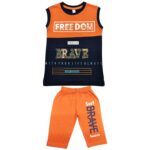BOYS SLEEVELESS CUT & SEW SET DRESS