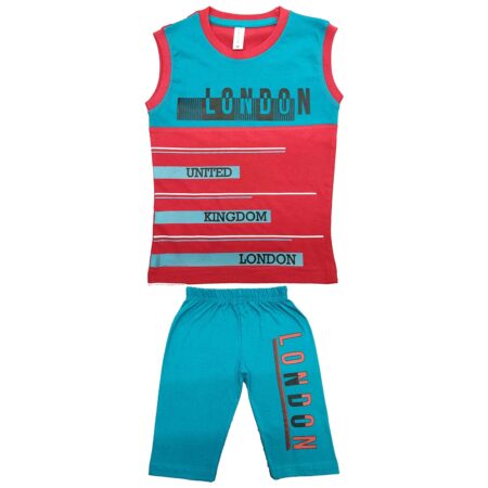BOYS SLEEVELESS CUT & SEW SET DRESS