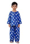 Cotton Night Suit for Boys & Girls | Kids Pajama Set | Baby Girls Top-Pant Set | Kids Dress