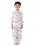 Cotton Night Suit for Boys & Girls | Kids Pajama Set | Baby Girls Top-Pant Set | Kids Dress