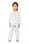 Cotton Night Suit for Boys & Girls | Kids Pajama Set | Baby Girls Top-Pant Set | Kids Dress