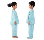 Cotton Night Suit for Boys & Girls, Kids Pajama Set, Baby Girls Top-Pant Set, P02