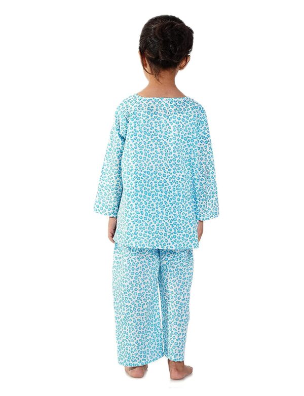 Cotton Night Suit for Boys & Girls, Kids Pajama Set, Baby Girls Top-Pant Set, P02