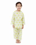 Cotton Night Suit for Boys & Girls | Pajama Sets | Baby Top & Pant | Kids Dress | Printed Night Dress | Sleepwear Suit | P-3