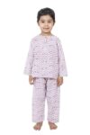 Cotton Night Suit for Boys & Girls | Pajama Sets | Baby Top & Pant | Kids Dress | Printed Night Dress | Sleepwear Suit | P-3