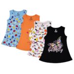 Baby Girl's Midi Dress (Pack of 4)