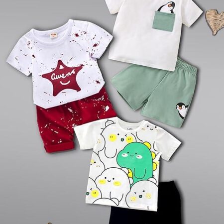 Cotton Clothing Sets for Baby Boys & Baby Girls Kids Clothes for boys kids