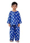 Cotton Night Suit for Boys & Girls | Kids Pajama Set | Baby Girls Top-Pant Set | Kids Dress
