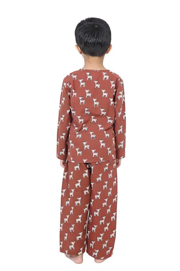 Cotton Night Suit for Boys & Girls | Kids Pajama Set | Baby Girls Top-Pant Set | Kids Dress