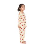 Cotton Night Suit for Boys & Girls | Kids Pajama Set | Baby Girls Top-Pant Set | Kids Dress