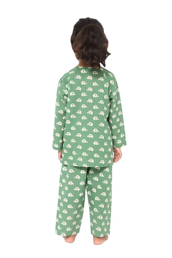 Cotton Night Suit for Boys & Girls | Kids Pajama Set | Baby Girls Top-Pant Set | Kids Dress