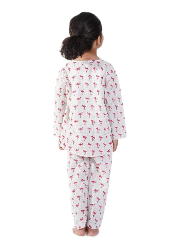 Cotton Night Suit for Boys & Girls | Kids Pajama Set | Baby Girls Top-Pant Set | Kids Dress